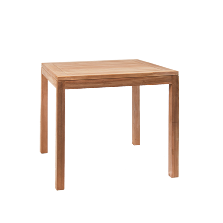 Indoor/ Outdoor Teak Wood Table in Natural Finish, 30 x 48