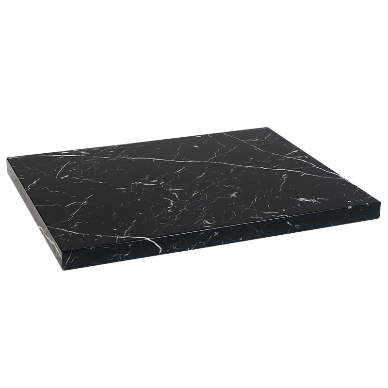 Black Indoor Artificial Granite Table Top